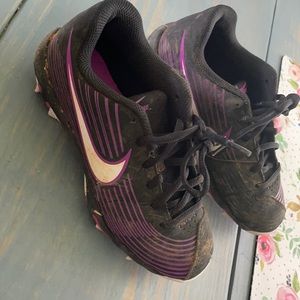 Girls Nike Softball cleats.